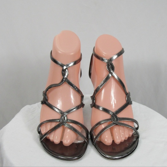 Stuart Weitzman Shoes - Stuart Weitzman Metallic Strappy High Heel Sandals